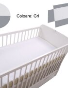 Klups Cearceaf fara elastic Gri 120x60