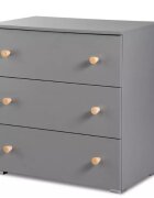 Klups Comoda copii Pauline Graphite Natur