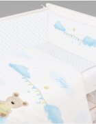 Klups Lenjerie pat 3 piese Teddy Blue K070