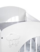Klups Mobilier camera copii si bebelusi Nel Cloud Alb