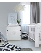 Klups Mobilier camera copii si bebelusi Nel Cloud Alb