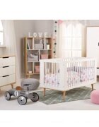 Klups Mobilier camera copii si bebelusi Sofie alb natur