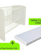 Klups Patut Karolina II Alb + Saltea 8