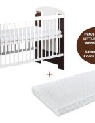Klups Patut Little Giraffe Wenge + Saltea 10