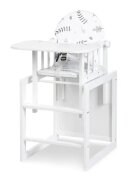 Klups Scaun de masa multifunctional din lemn varsta 6 luni+
