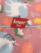 KNORR TOYS Fotoliu pentru copii Unicorn Roz umplutura bilute din polistiren husa din bumbac detasabila si lavabila 40 x 50 x 43 cm 18 luni+
