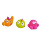KNORR TOYS Set de baie 4 piese include covoras de baie din PVC 69x39 cm si 3 jucarii lumea subacvatica 6 luni+