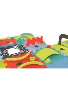 KNORRTOYS Covor puzzle din spuma Ralley Biz 87 piese