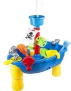 KNORRTOYS Masuta de joaca pentru apa si nisip Corabia Piratilor