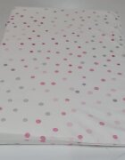 Kreis Design Perna anti-reflux alba cu buline pink Kreis