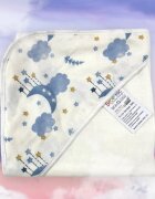 Kreis Design Prosop din muselina cu capison 80x80 cm blue