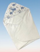 Kreis Design Prosop din muselina cu capison 80x80 cm blue