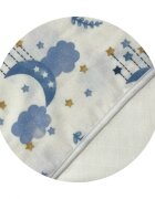 Kreis Design Prosop din muselina cu capison 80x80 cm blue