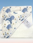 Kreis Design Prosop din muselina cu capison 80x80 cm blue