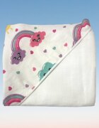 Kreis Design Prosop din muselina cu capison 80x80 cm pink