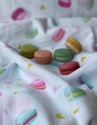 Kreis Design Scutec din muselina 80x80 cm Macarons Colorate