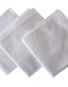 Kreis Design Scutece multifunctionale albe 90x90 cm 2set Kreis