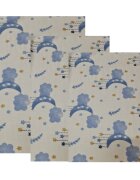 Kreis Design Scutece multifunctionale finet 3set blue 75x75 cm