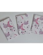 Kreis Design Scutece multifunctionale finet 3set pink 75x75 cm