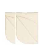Kreis Design Set 2 scutece molton alb 40x40 cm