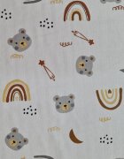 Kreis Design Set 4 lavete din muselina 40x40 cm Animale