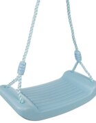 Kruzzel Leagan pentru copii constructie robusta cu franghii puternice lungime reglabila 105-175cm asamblare rapida sarcina maxima 50 kg Light Blue