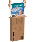 Kruzzel Leagan rotund tip cuib pentru copii cu 2 optiuni de montare cadru robust de 110 cm capacitate 150 kg multicolor