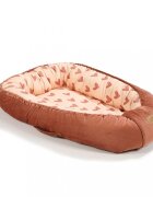 La Millou Baby nest pentru bebe Velvet Heartbeat Pink