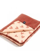 La Millou Patura pentru copii Heartbeat Pink L 110x140 cm