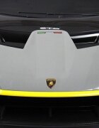 Lamborghini Masinuta electrica pentru copii cu licenta Huracan Silver Grey cu telecomanda parentala 2.4G motoare 2x39w acumulator 12V7Ahlumini ledmuzica centura de siguranta usi cu deschidere suspensii spate