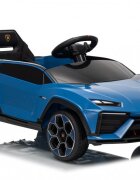 Lamborghini Masinuta electrica pentru copii Lanzador Blue cu licentatelecomanda 2.4Gmotoare 2x35wacumulator 12V4.5Ahdeschidere usisistem trollerlumini ledslow startcentura siguranta in 3 puncte
