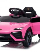 Lamborghini Masinuta electrica pentru copii Lanzador Pink cu licentatelecomanda 2.4Gmotoare 2x35w acumulator 12V4.5Ahdeschidere usisistem trollerlumini ledslow startcentura siguranta in 3 puncte