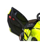 Lamborghini Masinuta electrica pentru copii Nichiduta Sian verde 70W cu scaun din piele slow start faruri si lumini led unitate audio cu display si mufa Mp3 si Usb