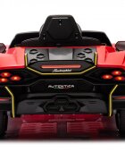 Lamborghini Masinuta electrica pentru copii Red 70W cu echipare Premium si licentaRoti din spuma EvaDeschidere usi Lambo doorLumini LEDScaun pieleSuspensiiSlow StartTelecomanda 24GCentura sigurantaPornire la buton