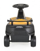 Lamborghini PlasmaCar fara pedale Black cu muzica si roti luminoase potrivita copiilor de la 3 ani greutate maxima suportata 110kg spatiu de depozitare sub scaun