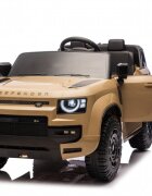 LAND ROVER Masinuta electrica pentru 2 copii Defender OCTA cu licentatelecomanda 2.4Gmotoare 2x200wacumulator 24Vdeschidere usilumini ledslow startsuspensiigreutate admisa 50 kg