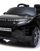 LAND ROVER Masinuta electrica pentru copii Nichiduta Range Rover Black 12V 70W cu scaun piele si roti EVA centuri siguranta mufa mp3 slot usb functie slow start telecomanda
