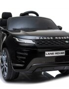 LAND ROVER Masinuta electrica pentru copii Nichiduta Range Rover Black 12V 70W cu scaun piele si roti EVA centuri siguranta mufa mp3 slot usb functie slow start telecomanda