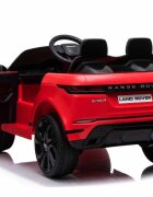 LAND ROVER Masinuta electrica pentru copii Nichiduta Range Rover Red 12V 70W cu scaun piele si roti EVA centuri siguranta mufa mp3 slot usb functie slow start telecomanda