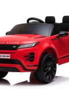 LAND ROVER Masinuta electrica pentru copii Nichiduta Range Rover Red 12V 70W cu scaun piele si roti EVA centuri siguranta mufa mp3 slot usb functie slow start telecomanda