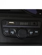 LAND ROVER Masinuta electrica pentru copii Range Rover Painted Grey 24V 480W cu 2 locuri si echipare Premium panou audio lumini roti din spuma Eva Oglinzi retrovizoare si scaun din piele