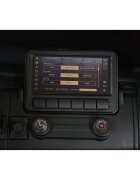 LAND ROVER Masinuta electrica pentru copii Range Rover Painted Grey 24V 480W cu 2 locuri si echipare Premium panou audio lumini roti din spuma Eva Oglinzi retrovizoare si scaun din piele