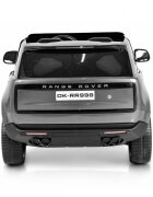 LAND ROVER Masinuta electrica pentru copii Range Rover Painted Grey 24V 480W cu 2 locuri si echipare Premium panou audio lumini roti din spuma Eva Oglinzi retrovizoare si scaun din piele