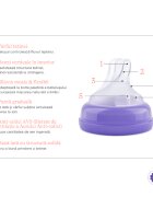 Lansinoh Biberon cu tetina NaturalWave 240 ml