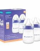 Lansinoh Pachet 2 biberoane cu tetina NaturalWave 160 ml