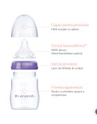 Lansinoh Pachet Starter biberoane cu tetina NaturalWave 160 ml + 240 ml
