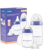Lansinoh Pachet Starter biberoane cu tetina NaturalWave 160 ml + 240 ml