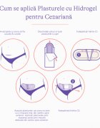 Lansinoh Plasturi cu hidrogel pentru cezariana 2 bucati