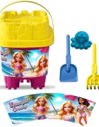 LEA TRADE Set cu galeata si accesorii pentru nisip si plaja 16 x 16 x 21 cm