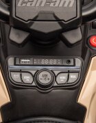 LeanToys Atv electric pentru copii Can Am Outlander kaki 4 motoare x 200W scaun cu piele ecologica roti eva lumini led panou multimedia usb sd mp3 si bluetooth